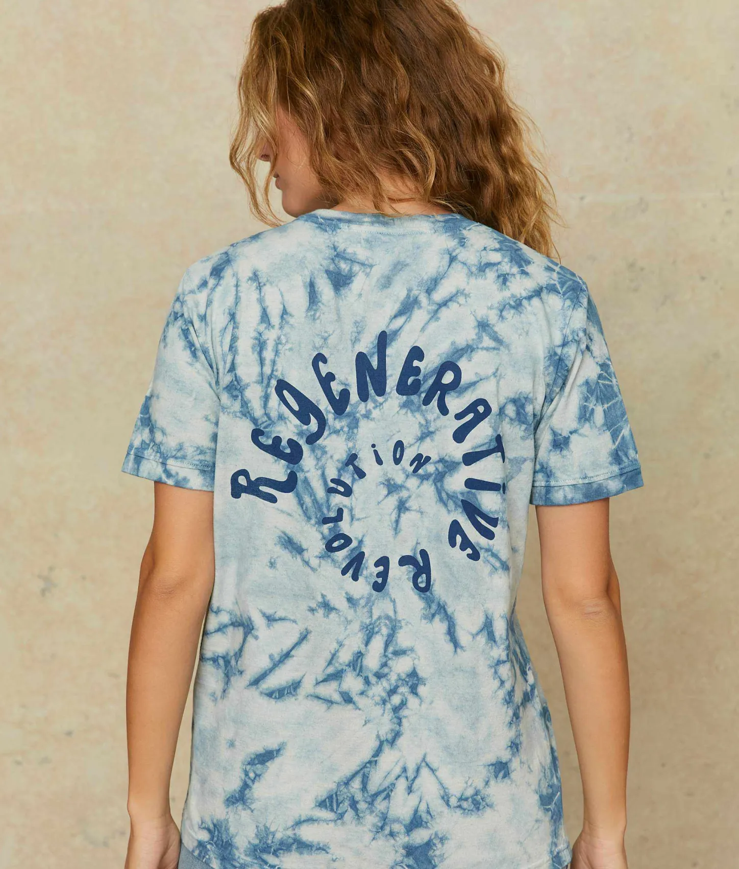Tops & Blouses^Christy Dawn The Regenerative Tee Indigo Tie Dyed