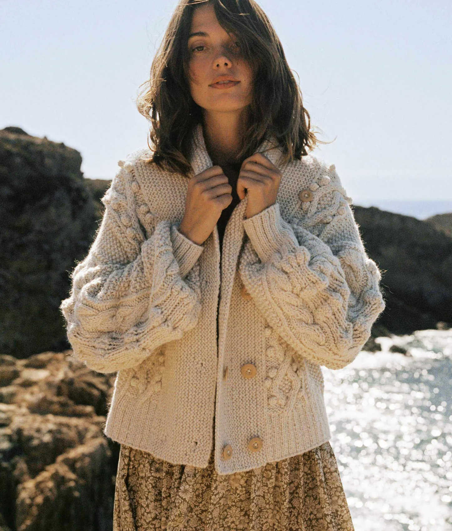 Dresses^Christy Dawn The Regina Cardigan Natural