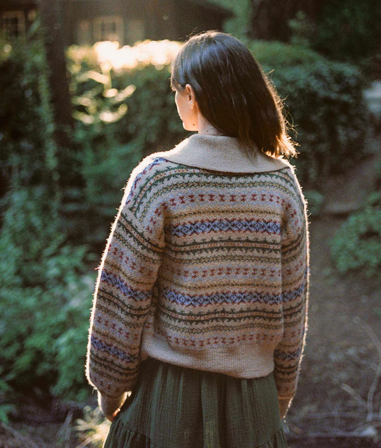 Dresses^Christy Dawn The Richard Cardigan Fair Isle Oak