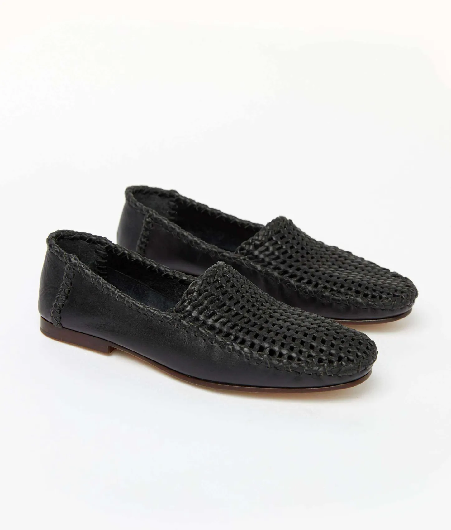 Footwear^Christy Dawn The Romy Loafer Black Leather