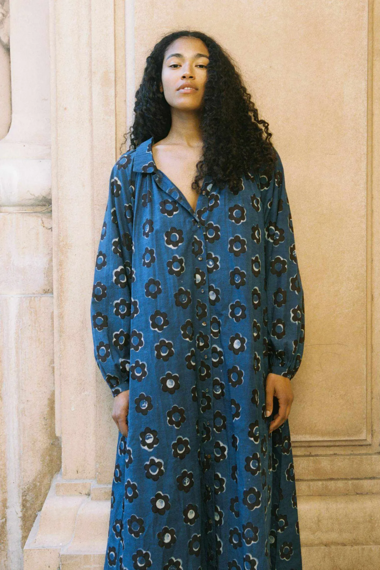 Dresses^Christy Dawn The Rumi Dress Indigo Daisy