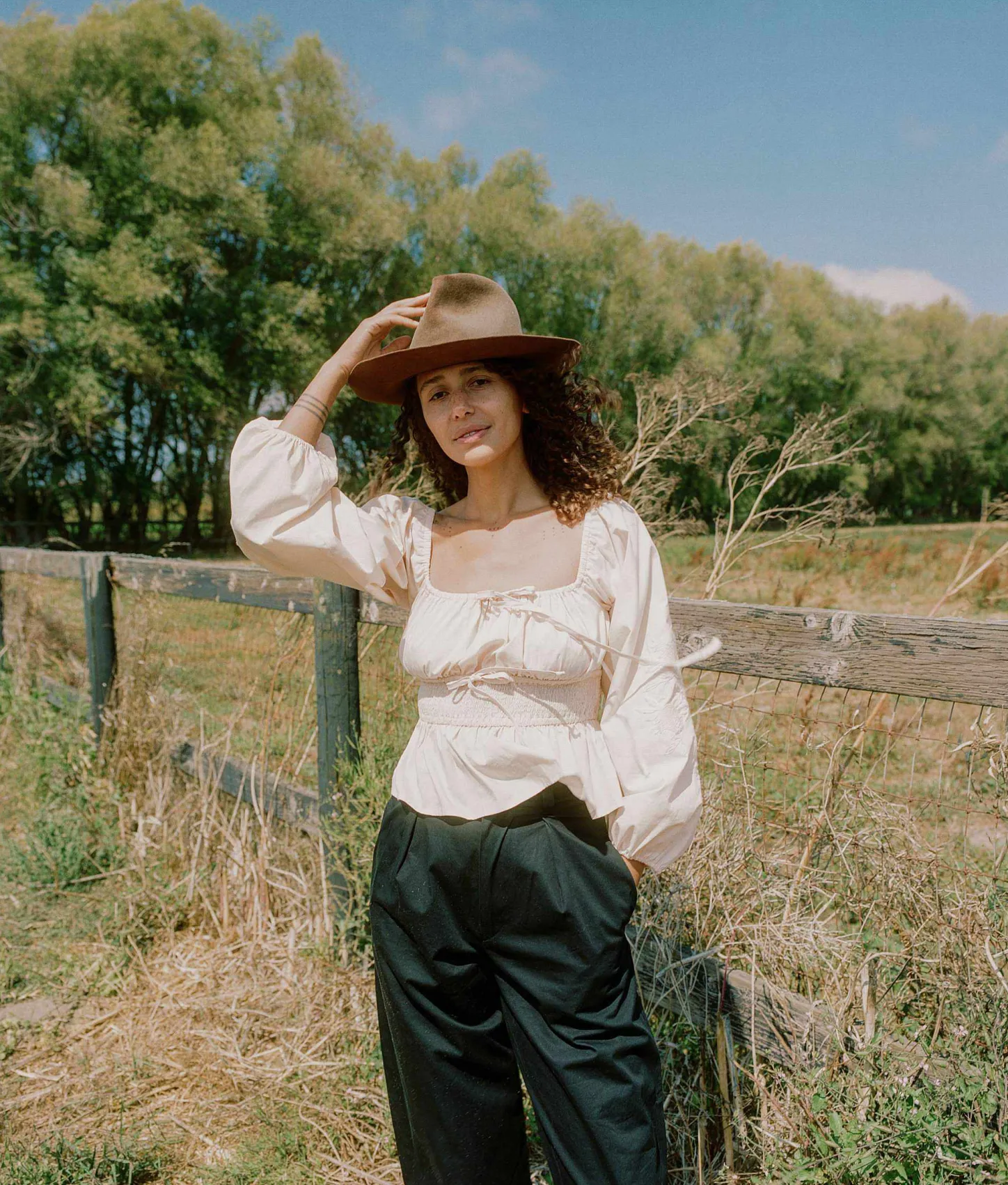 Tops & Blouses^Christy Dawn The Sammi Blouse Pomegranate