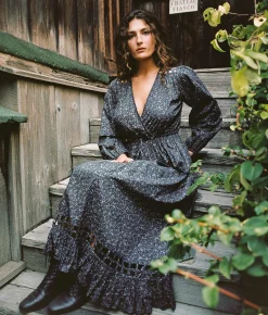 Dresses^Christy Dawn The Sarah Dress Ginkgo Black