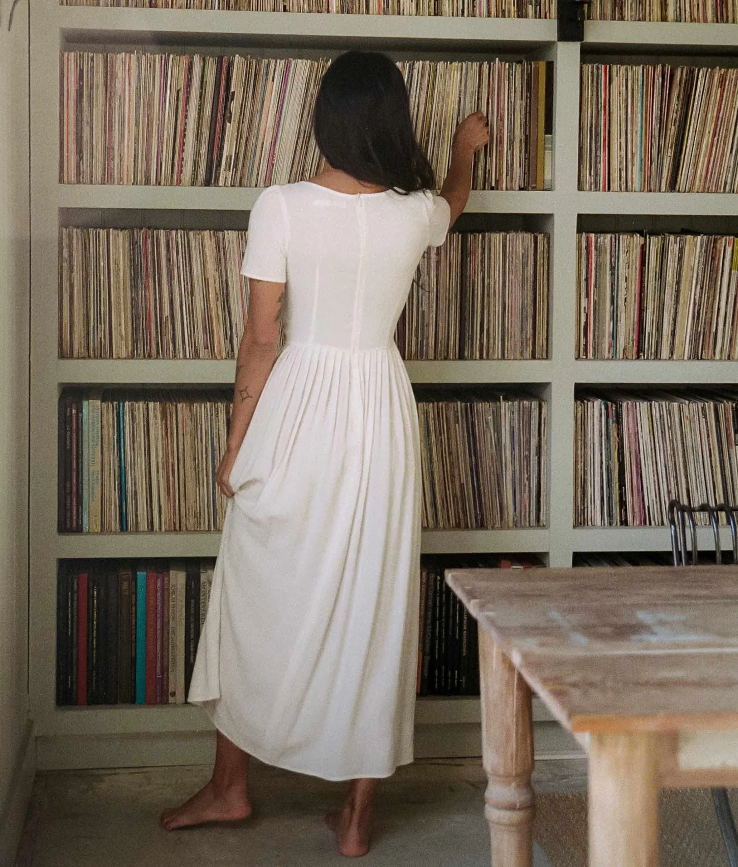 Dresses^Christy Dawn The Scarlet Dress Eggshell
