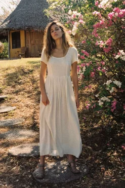 Dresses^Christy Dawn The Scarlet Dress Eggshell