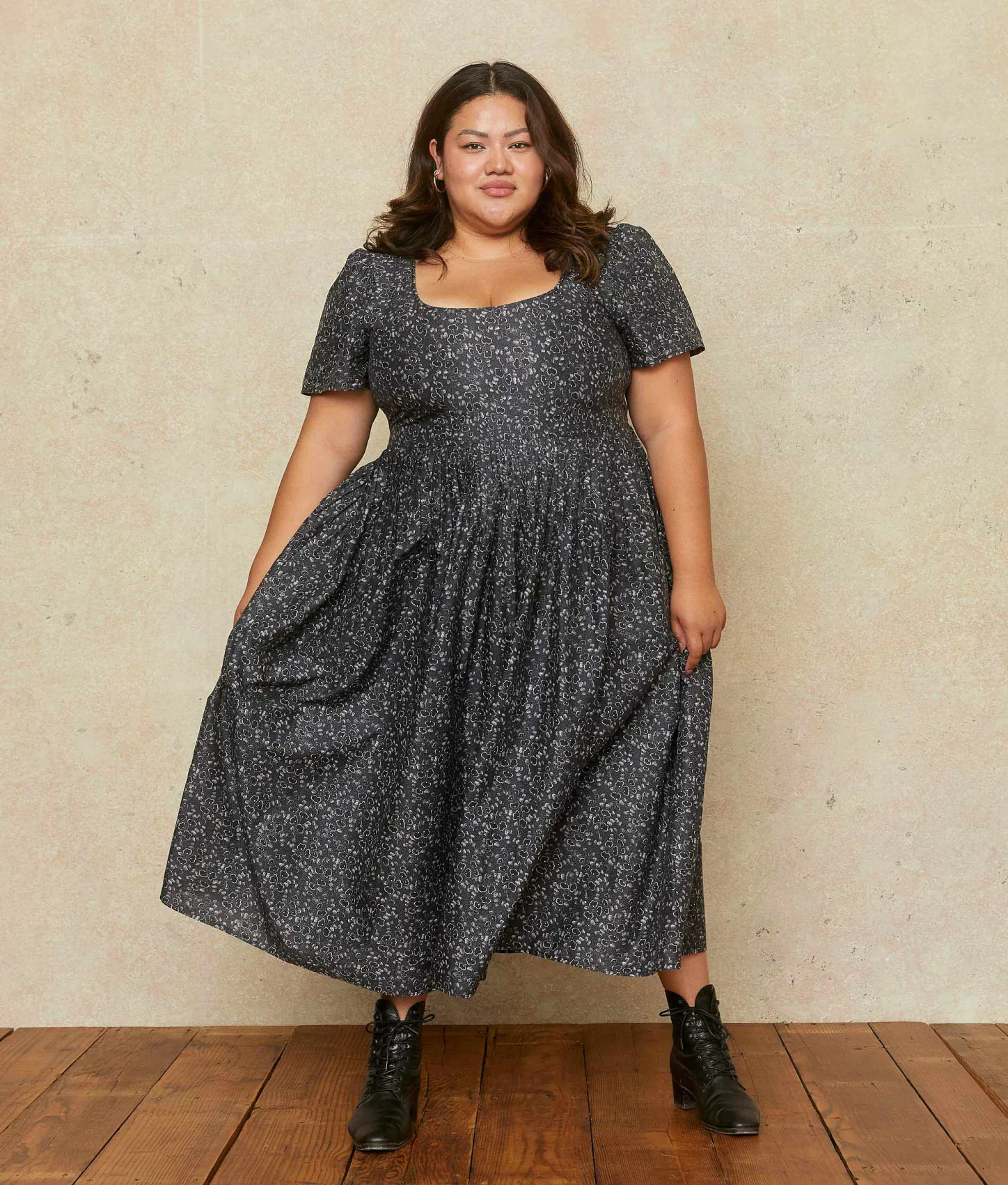 Dresses^Christy Dawn The Scarlet Dress Extended Ginkgo Black