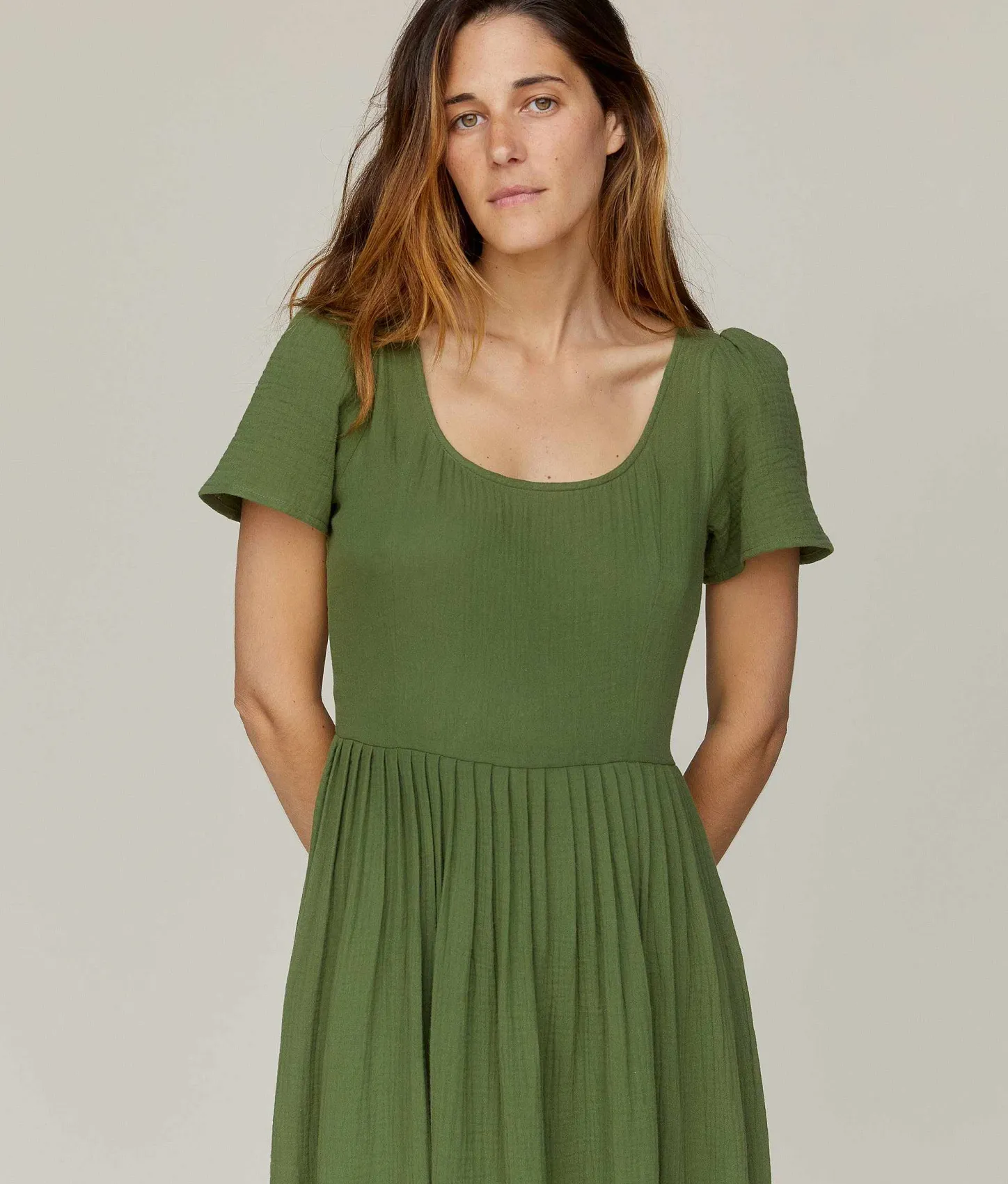 Petite Sizing^Christy Dawn The Scarlet Dress Petites Forest Gauze