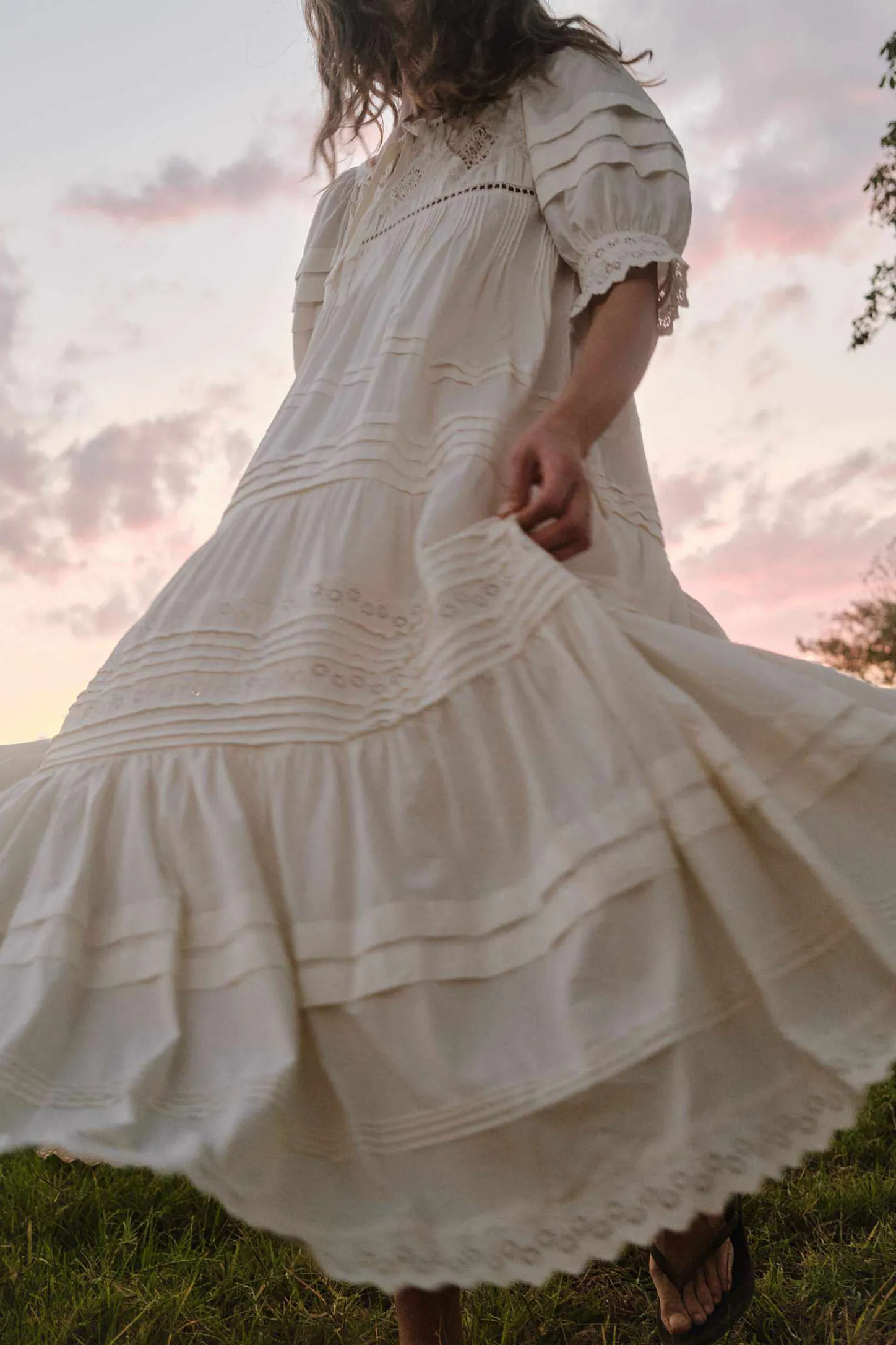 Dresses^Christy Dawn The Shaina Dress Pearl