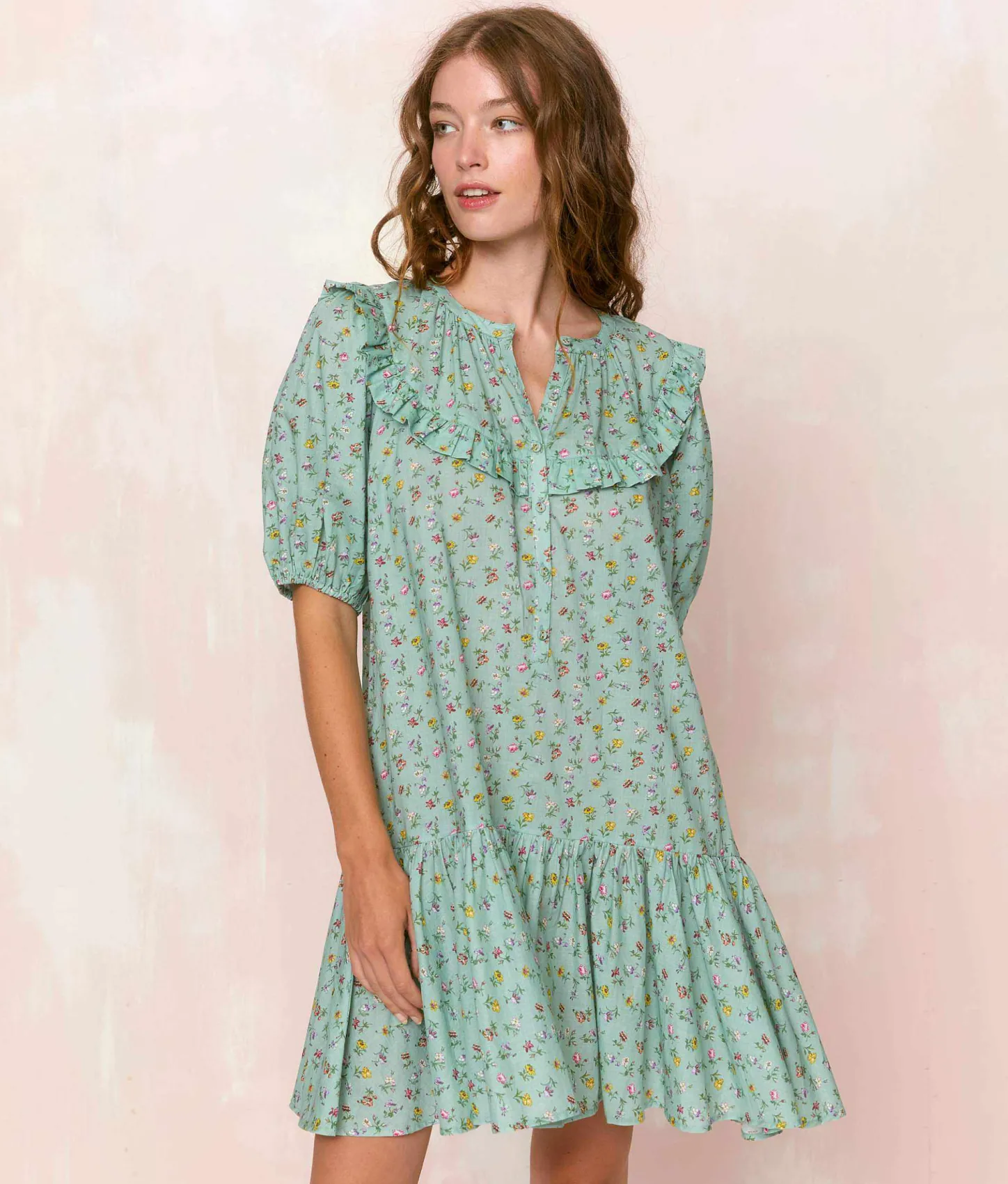 Dresses^Christy Dawn The Simona Dress Fern Garden