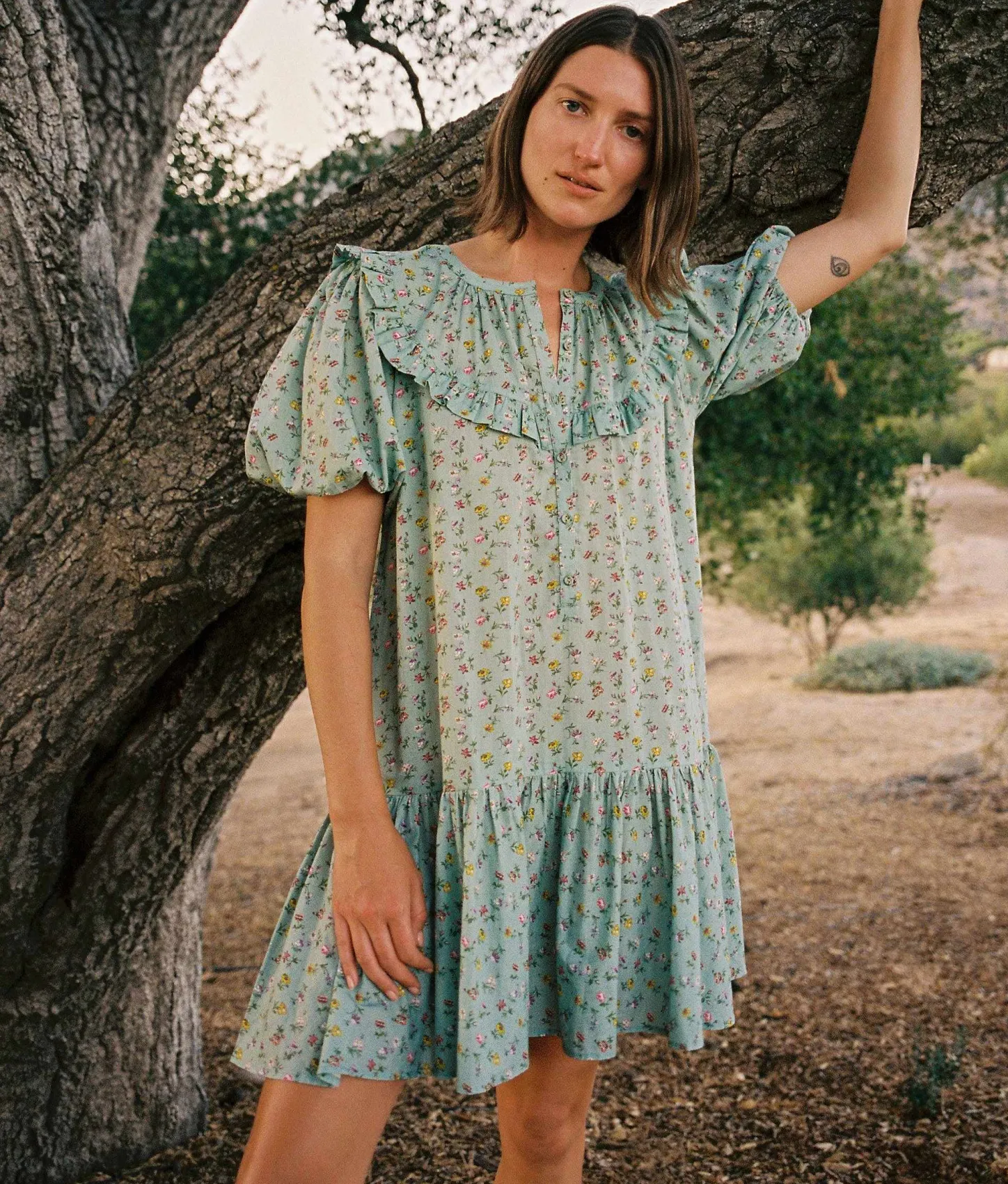 Dresses^Christy Dawn The Simona Dress Fern Garden