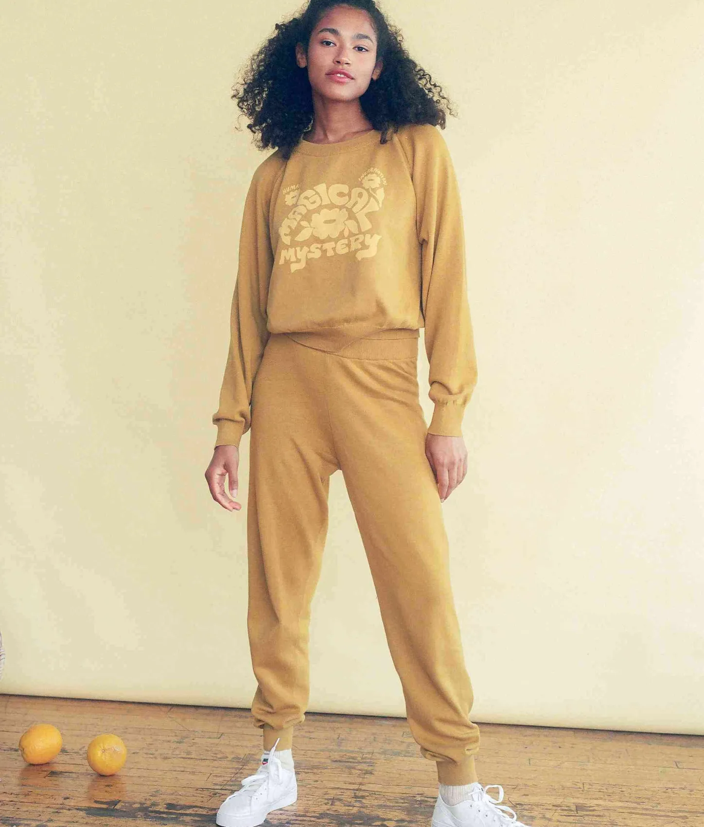Tops & Blouses^Christy Dawn The Sonny X Sun Keep Sweater Mustard