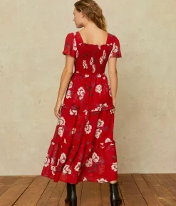 Dresses^Christy Dawn The Tamara Dress Painted Ruby