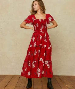 Dresses^Christy Dawn The Tamara Dress Petites Painted Ruby