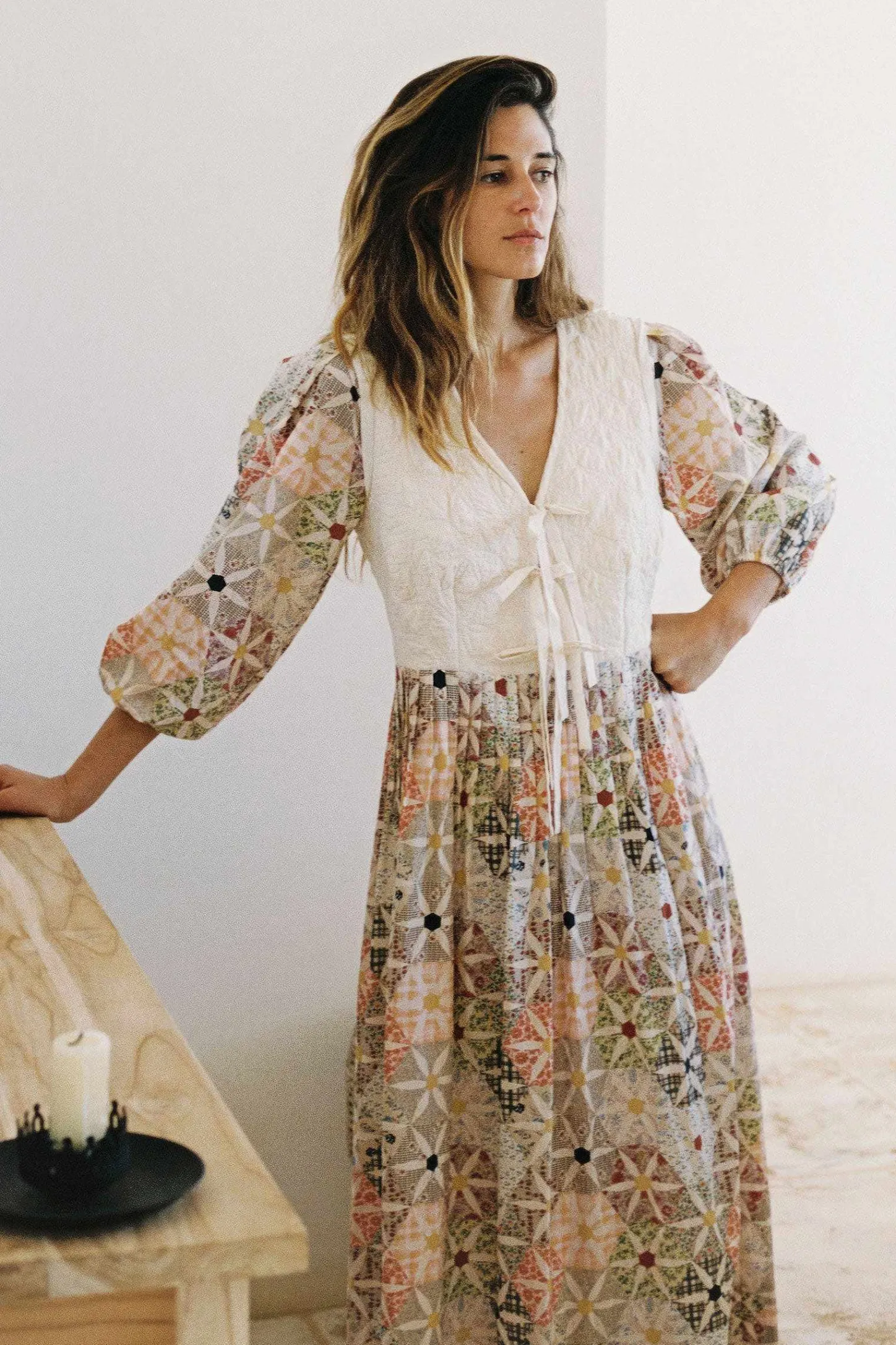 Dresses^Christy Dawn The Teresita Dress Daisy Patchwork