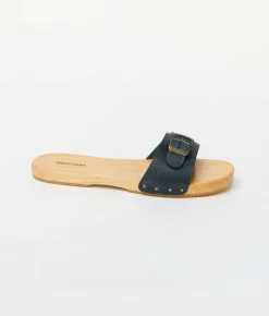 Footwear^Christy Dawn The Ventura Clog Navy Leather