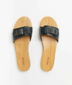 Footwear^Christy Dawn The Ventura Clog Navy Leather