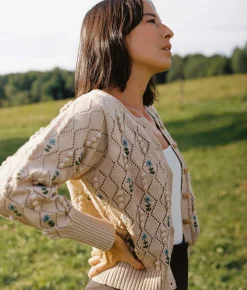 Dresses^Christy Dawn The Zoe Cardigan Floral Lattice