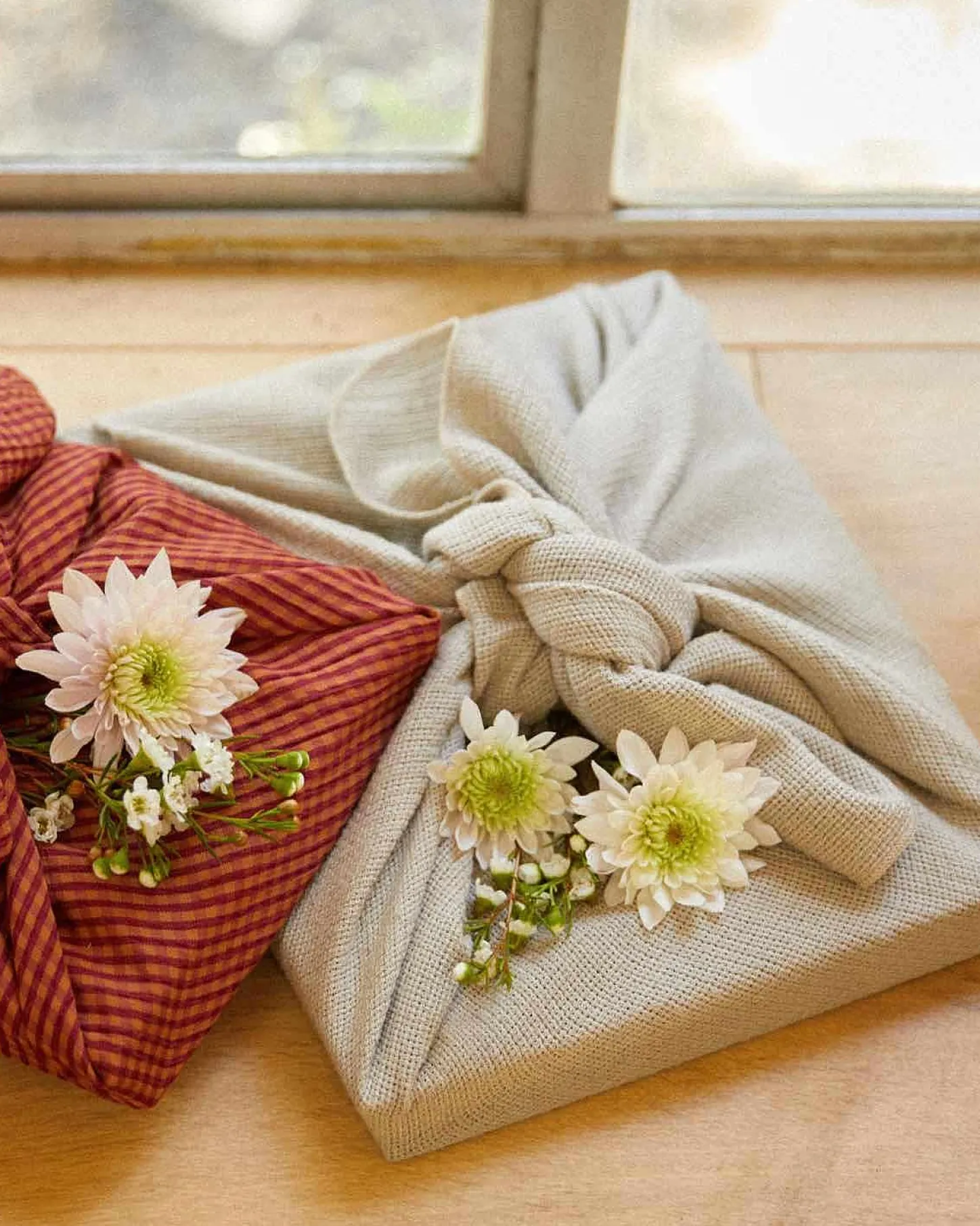 Accessories & Offerings^Christy Dawn Upcycled Gift Wrapping Noir Gingham